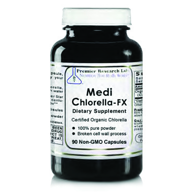 Media Chlorella-FX, 90Vcaps, Premier Research Labs.